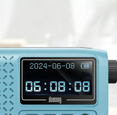 Digital Calendar Alarm Clock Radio
