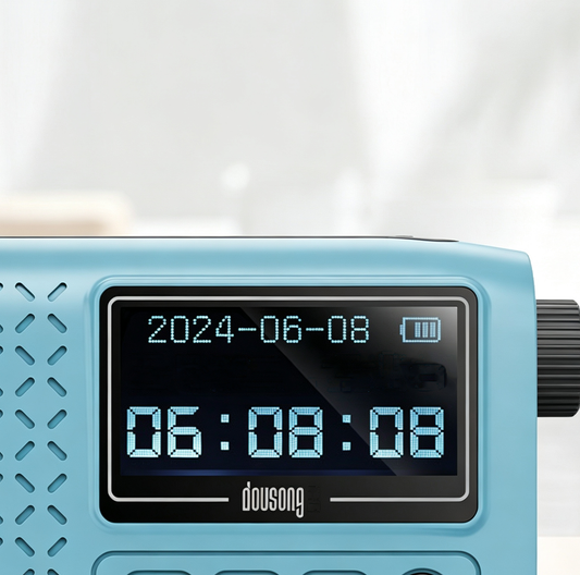 Digital Calendar Alarm Clock Radio