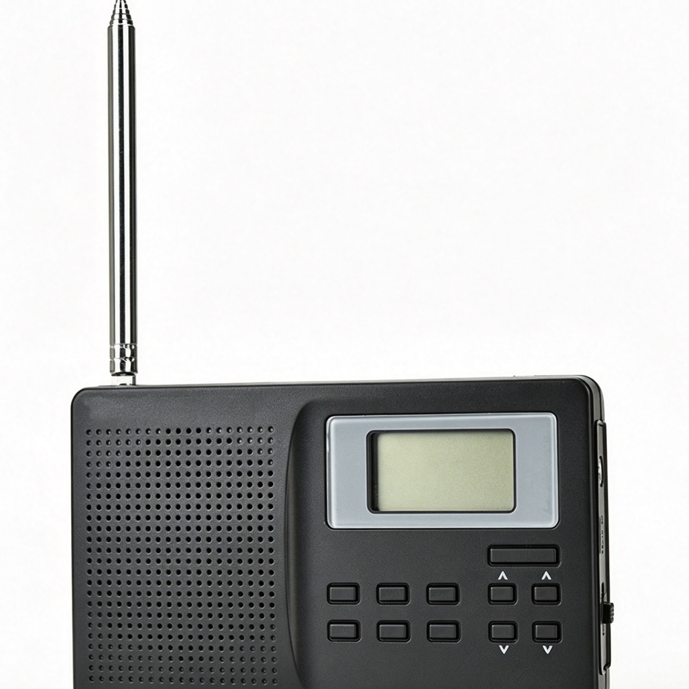 Portable Digital AM FM Radio