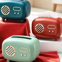 Retro Radio Tissue Box