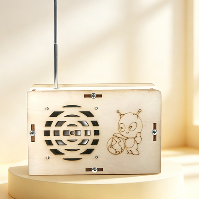 Wooden DIY Radio Kit